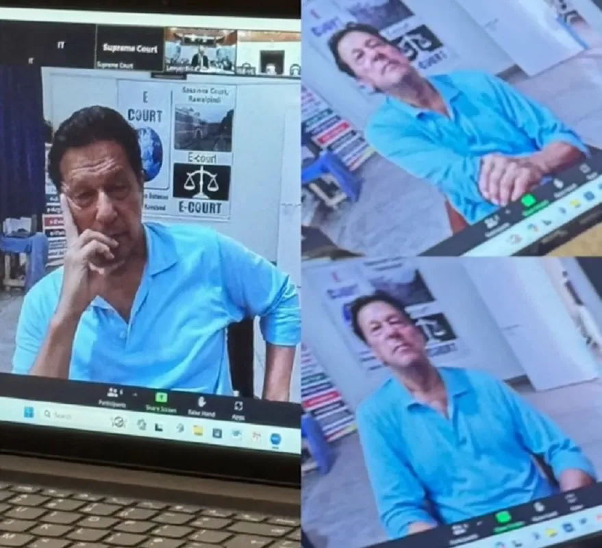 Imran Khan's Blue Shirt: Social Media Buzz in Pakistan!